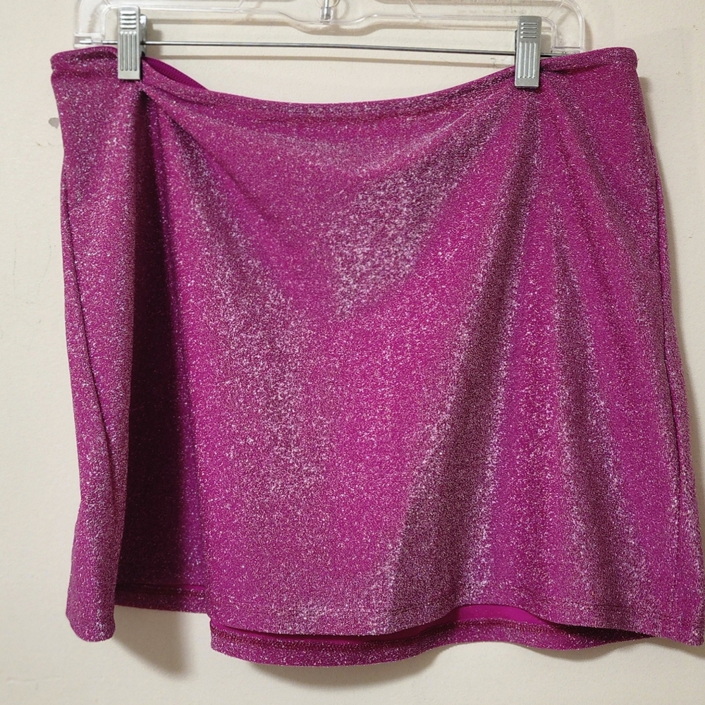 PINK Victoria's Secret Sparkling Mini Skirt
